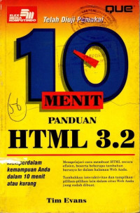 10 Menit Panduan HTML 3.2