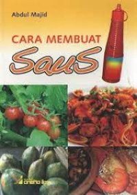 Cara Membuat Saus