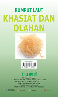 Rumput Laut Khasiat dan Olahan