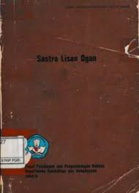 Sastra Lisan Ogan